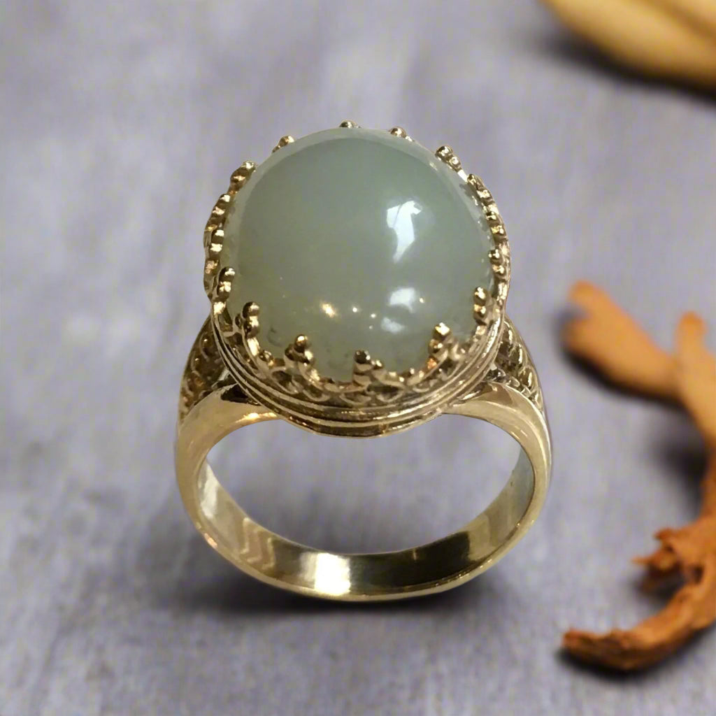 Full hot sale jade ring