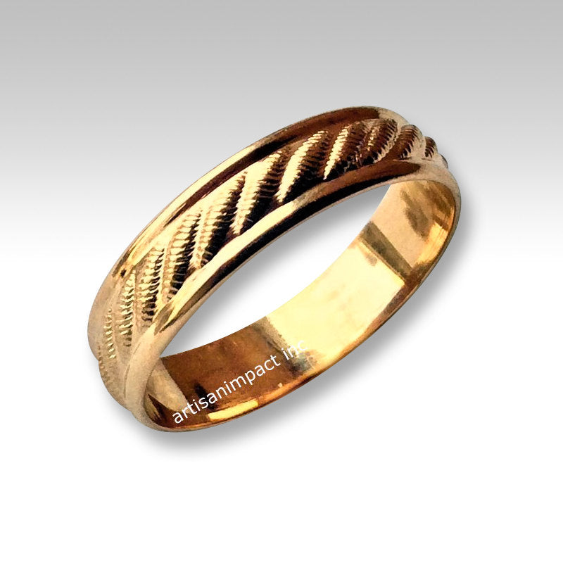 Gold Ring Band, 14kt Gold filled Ring, Simple Wedding Ring