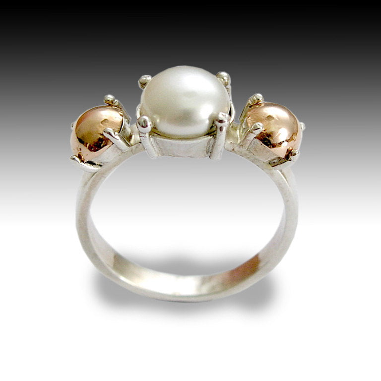 Delicate deals pearl ring