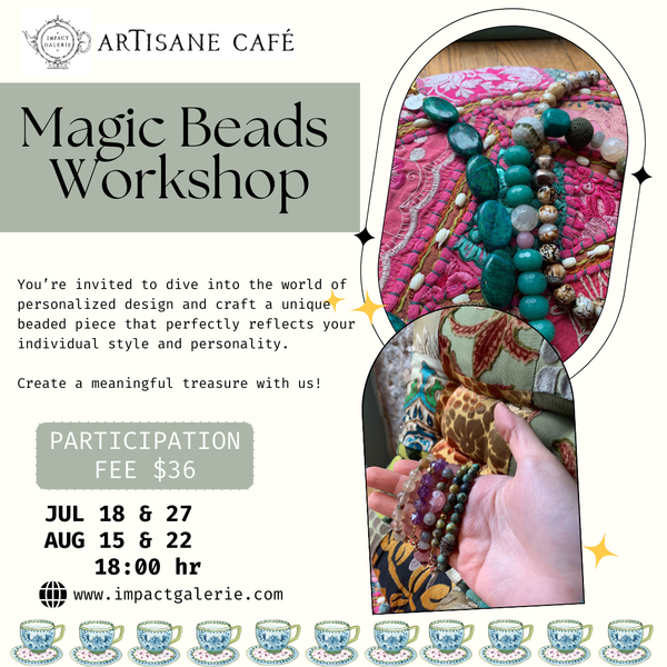 Magic Beads workshop at ArTisane Café