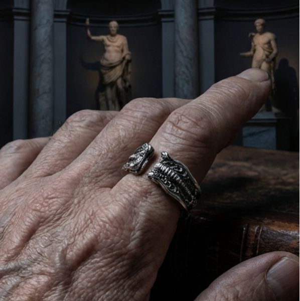 Silver Scorpion Ring - Venom In My Veins