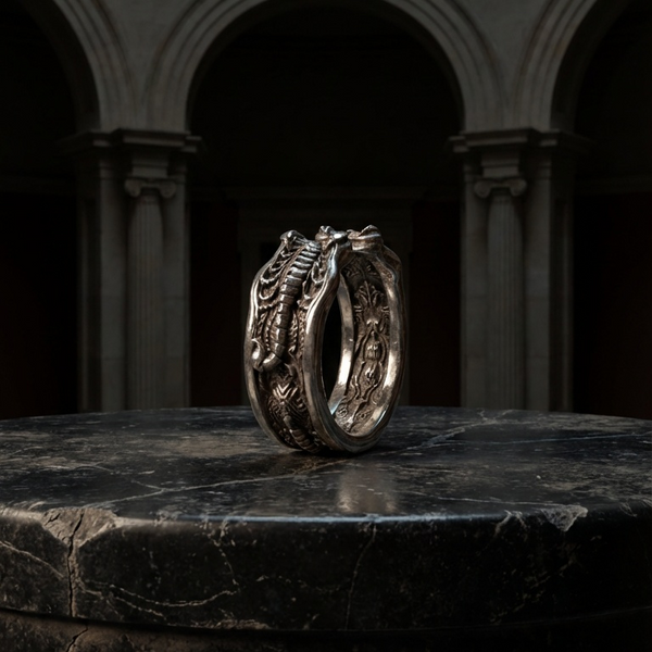 Silver Scorpion Ring - Venom In My Veins