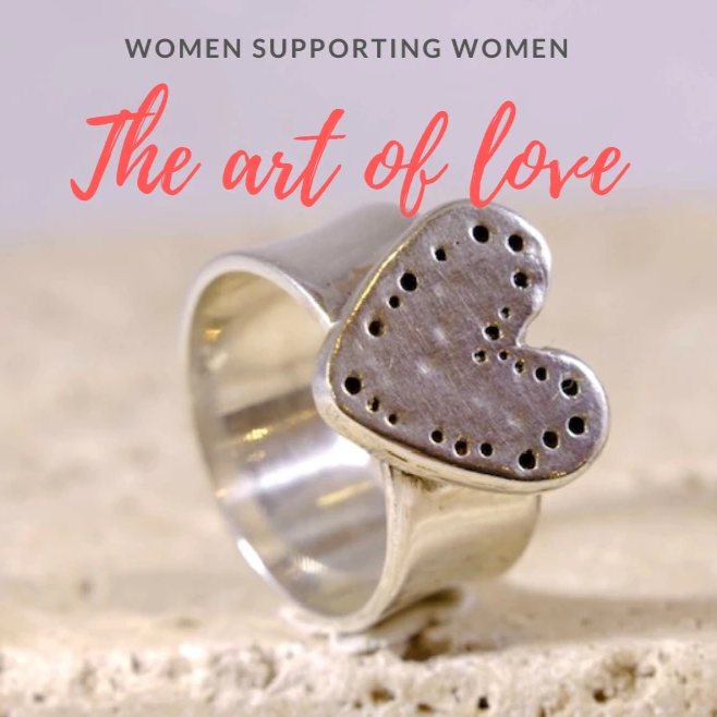 Sterling Silver Heart ring - The Art Of Love R2340S