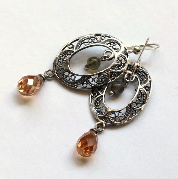 gypsy chandelier earrings