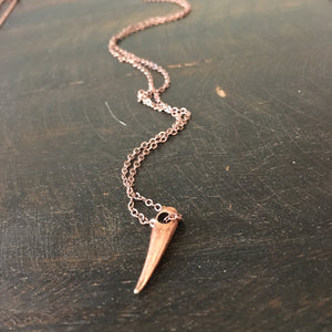 spike charm necklace