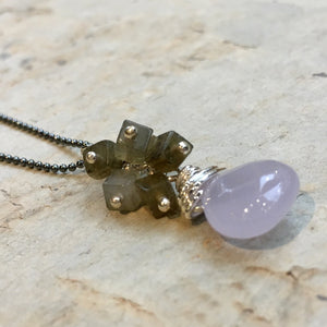 Chalcedony necklace