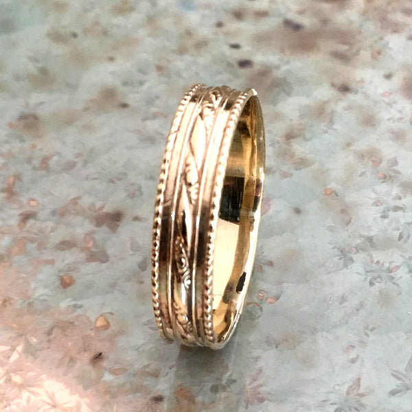 Unisex Wedding ring, stacking ring, boho ring, Brass ring, textured ring, hippie ring, unique stacking band, simple - Always mine RK2375