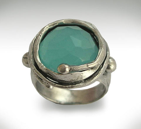 organic jade ring