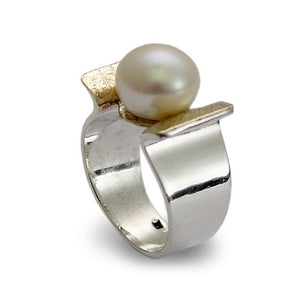 single pearl ring