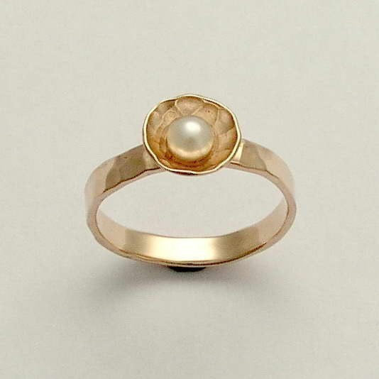 organic pearl ring