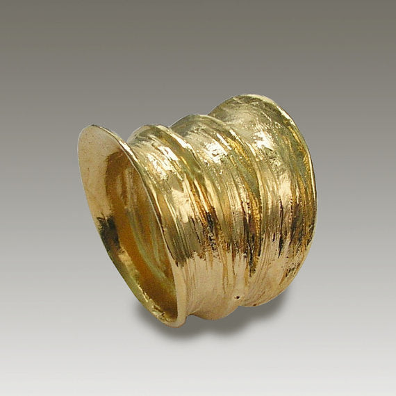 brass cocktail ring