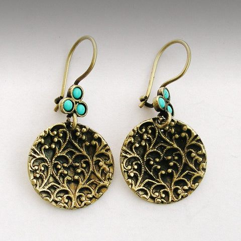 Filigree earrings